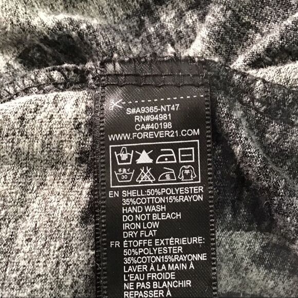 Forever 21  Mini-Dress Black‎ and Gray Size S - Picture 4 of 5